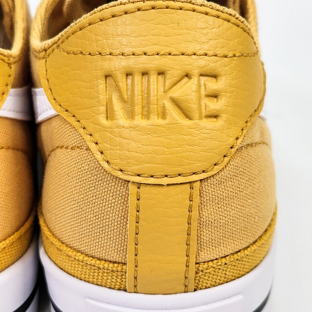 Nike Court Legacy CNVS Men's Sneaker Shoe Limited Edition Sport Gold CW6539-700 - Picture 8 of 9